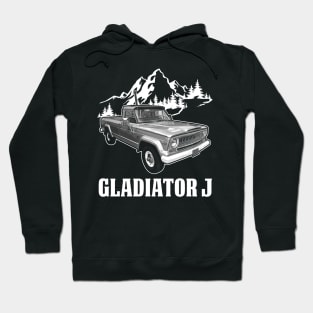 Jeep Gladiator J series jeep car name Hoodie